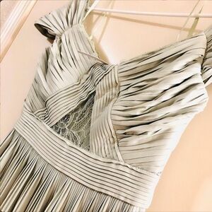 ASOS MAXI OFF-SHOULDER SEAFOAM MAXI DRESS 4 NWT